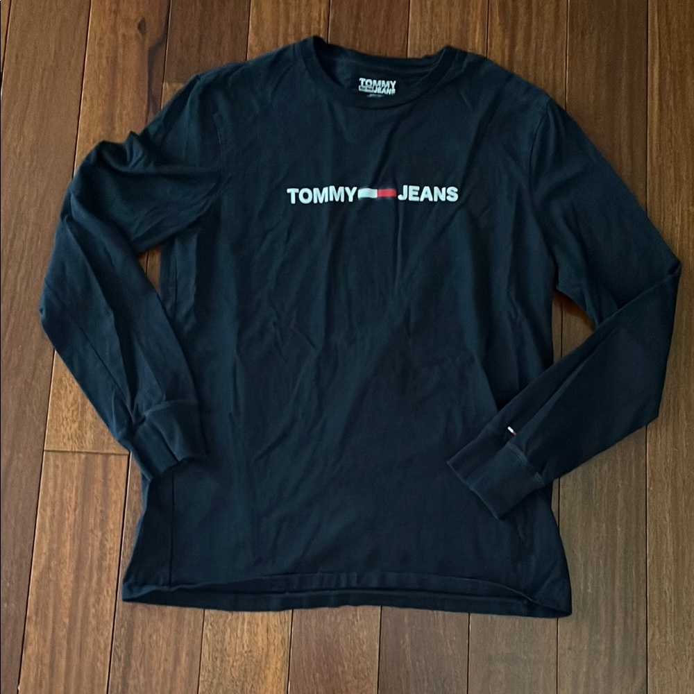 Tommy Hilfiger Navy Blue Long Sleeve Tee